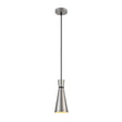 Brick Lane Gladstone Slimline Pendant Satin Nickel –  from Amos Lighting + Home