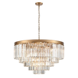 Brick Lane Highclere Brushed Brass Chandelier 27 Light –  from Amos Lighting + Home