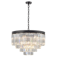 Brick Lane Highclere Matt Black Chandelier 20 Light –  from Amos Lighting + Home