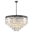 Brick Lane Highclere Matt Black Chandelier 27 Light –  from Amos Lighting + Home