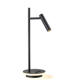 Brick Lane Illuminated Base LED Desk Lamp Black