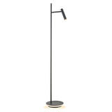 Brick Lane Illuminated Base LED Floor Lamp Black