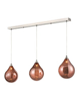 Brick Lane Katy 3 Bar Pendant Copper, Smoke, Amber or Clear –  from Amos Lighting + Home