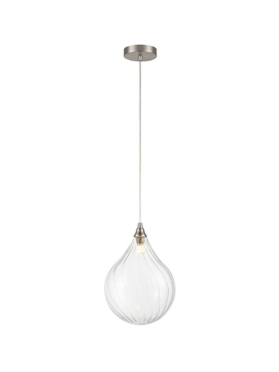 Brick Lane Katy Large Pendant Copper, Smoke, Amber or Clear –  from Amos Lighting + Home