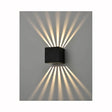 Brick Lane Maze Outdoor LED Wall Light Matt Black IP54 –  from Amos Lighting + Home