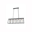 Brick Lane Roydene Ironwork Bar Pendant with Copper Detail –  from Amos Lighting + Home