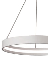 Brick Lane Solar LED Ceiling Chandelier Ivory Small –  from Amos Lighting + Home