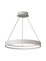 Brick Lane Solar LED Ceiling Chandelier Ivory Small –  from Amos Lighting + Home