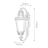 Elstead Baltimore 1 Light Large Wall Lantern