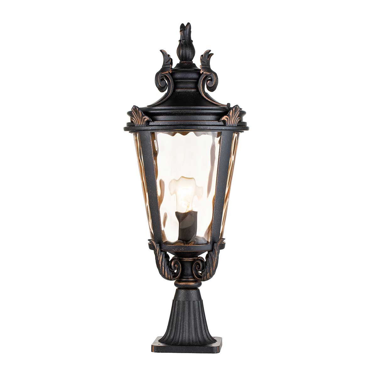 Elstead Baltimore 1 Light Large Pedestal Lantern