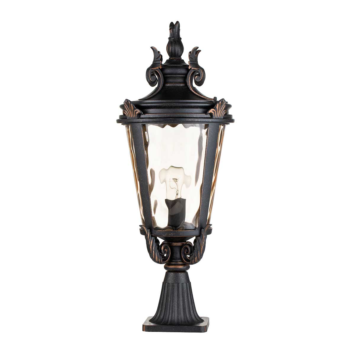 Elstead Baltimore 1 Light Large Pedestal Lantern