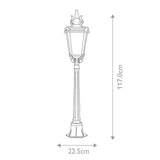 Elstead Baltimore 1 Light Medium Pillar
