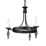 Elstead Belfry 3 Light Chandelier