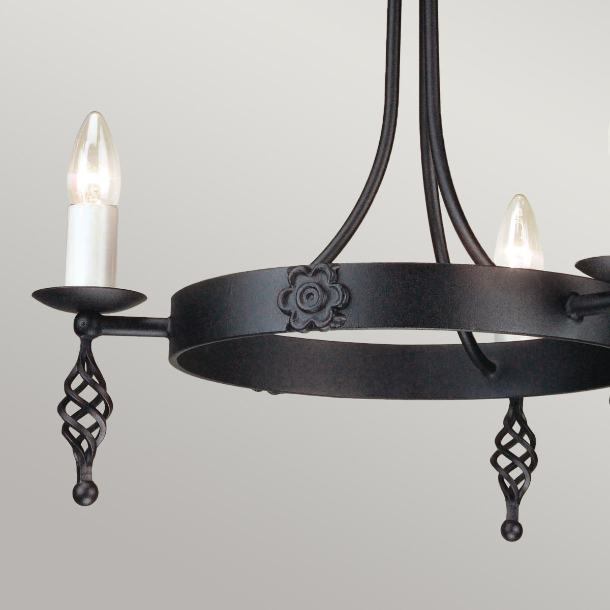 Elstead Belfry 3 Light Chandelier