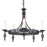 Elstead Belfry 5 Light Chandelier