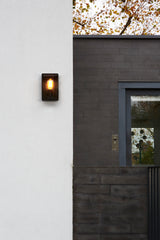 Astro Homefield 160 Textured Black Outdoor Wall Light