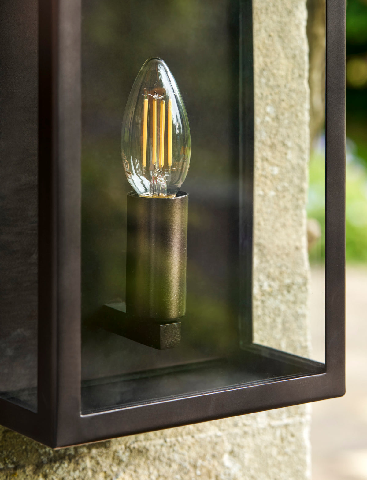 Garden Trading Sandford Outdoor Lantern Antique Bronze Finish