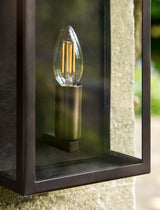 Garden Trading Sandford Outdoor Lantern Antique Bronze Finish