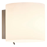 Astro Luga White Glass Interior Wall Light