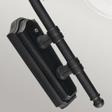 Norlys Como 1 Light Wall Lantern - Black