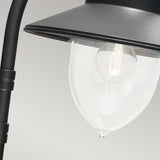 Norlys Como 1 Light Wall Lantern - Black