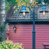 Norlys Como 1 Light Wall Lantern - Black