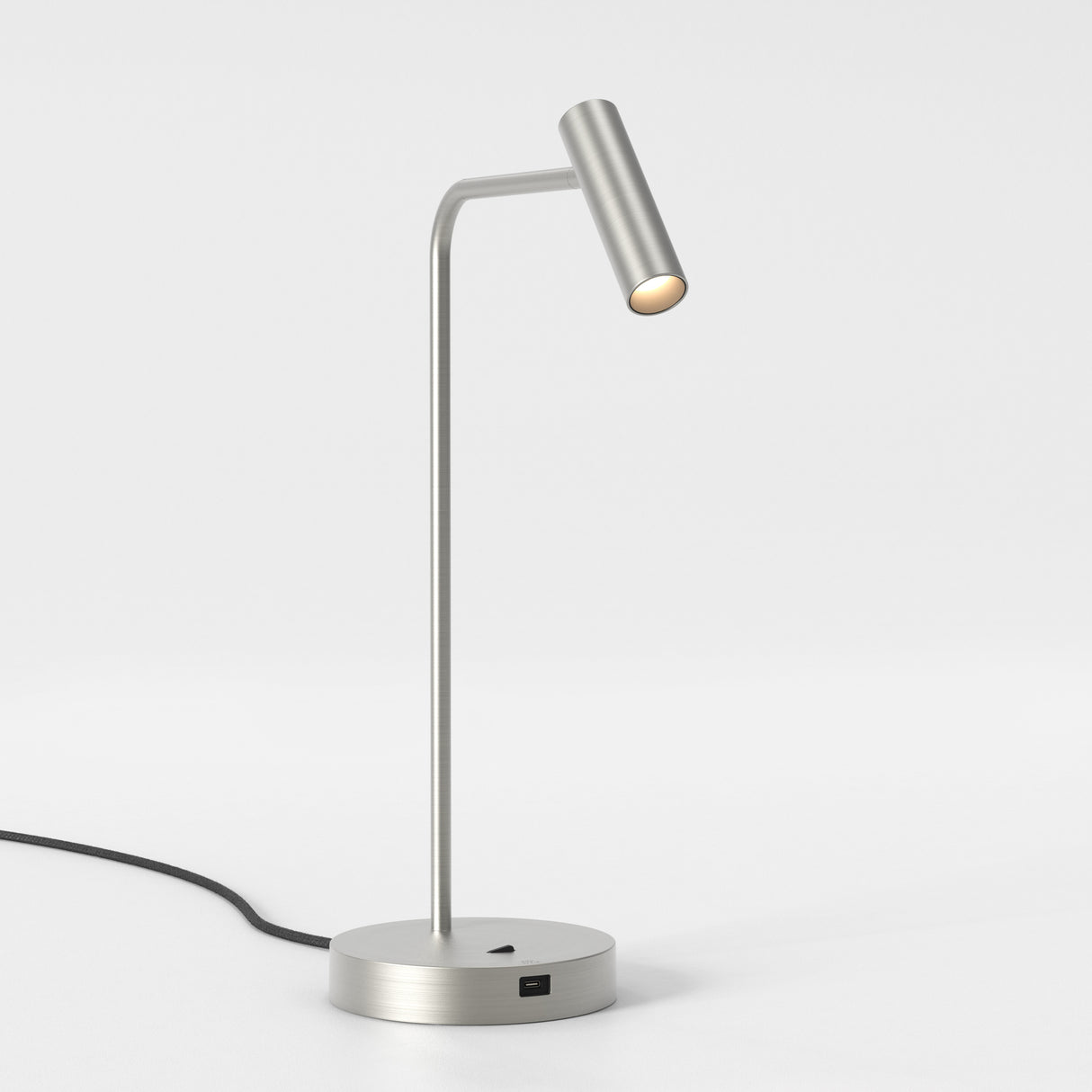 Astro Enna Desk USB C Matt Nickel Interior Table Light