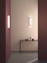 Astro Elba 600 Wall Interior Wall Light White Fabric/Bronze