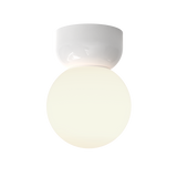 Astro Lyra Ceiling 140 Gloss Glaze White Bathroom Ceiling Light