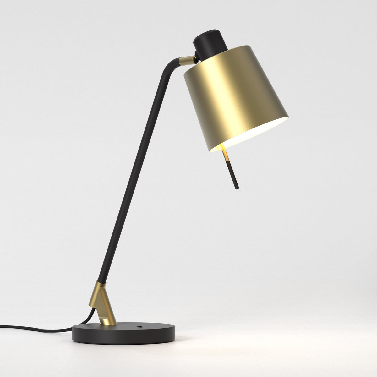 Astro Edward Desk Base Matt Black Interior Table Light – Amos Lighting ...