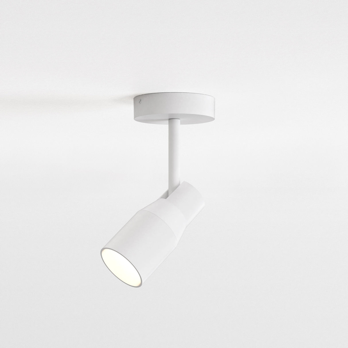 Astro Apollo Single Textured White Interior Spotlight
