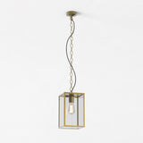 Astro Homefield Pendant 240 Natural Brass Outdoor Pendant Light