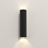 Astro Ava 300 Textured Black Outdoor Wall Light