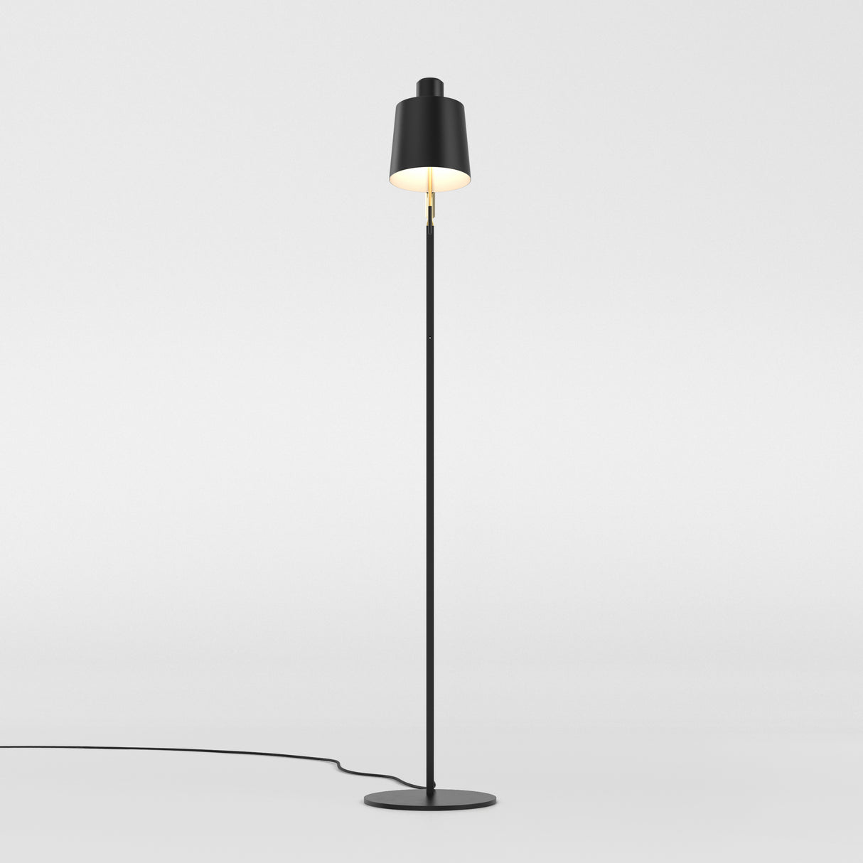 Astro Edward Floor Base Matt Black Interior Floor Light