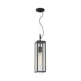 Astro Harvard Pendant Textured Black Outdoor Pendant Light