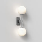 Astro Tacoma Twin Polished Chrome Bathroom Wall Light