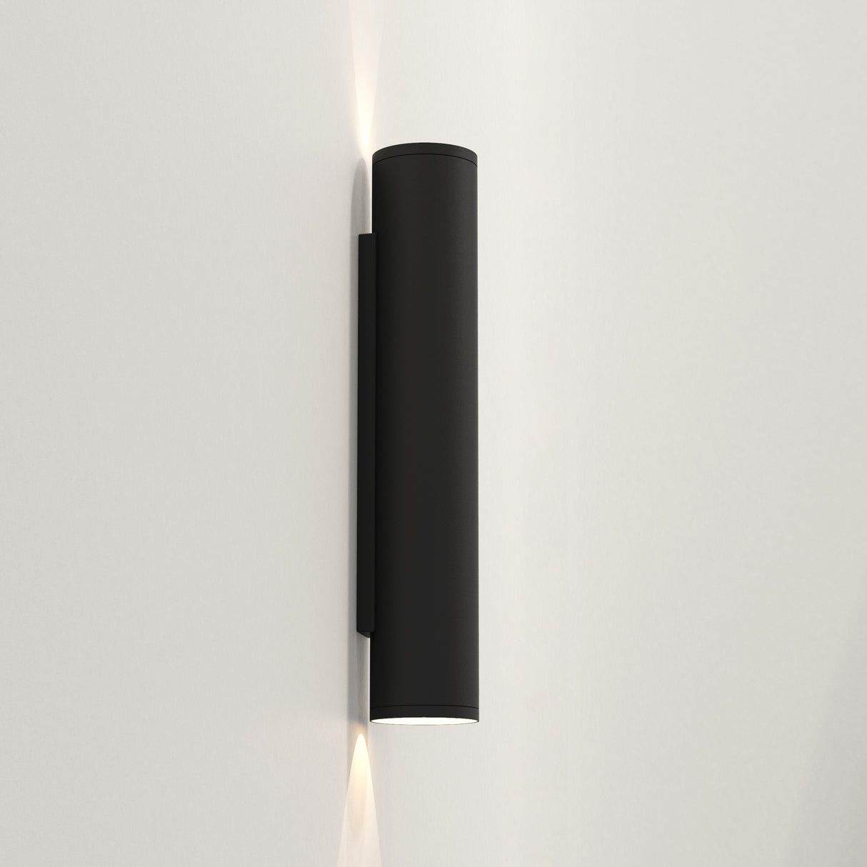 Astro Ava 400 Textured Black Outdoor Wall Light