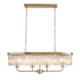 Amos Windsor Chandelier Bar Pendant Antique Brass