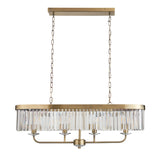 Amos Windsor Chandelier Bar Pendant Antique Brass