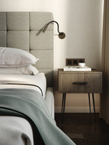 Astro Lucca Recessed Bronze Interior Reading Light