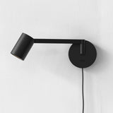 Astro Ascoli Swing Plug In Matt Black Interior Reading Light
