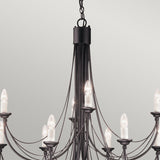 Elstead Carisbrooke 12 Light Chandelier