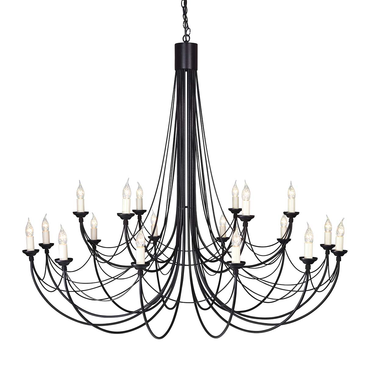 Elstead Carisbrooke 18 Light Chandelier