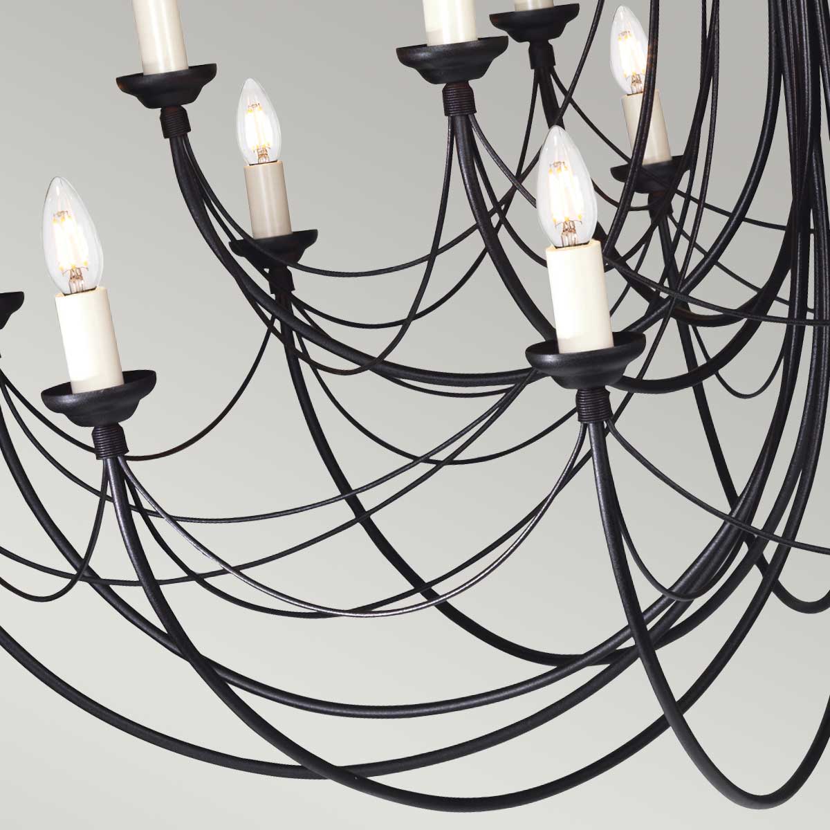 Elstead Carisbrooke 18 Light Chandelier