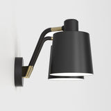 Astro Edward Twin Base Matt Black Interior Wall Light