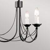 Elstead Carisbrooke 3 Light Chandelier