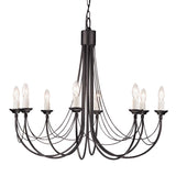 Elstead Carisbrooke 8 Light Chandelier