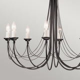 Elstead Carisbrooke 8 Light Chandelier