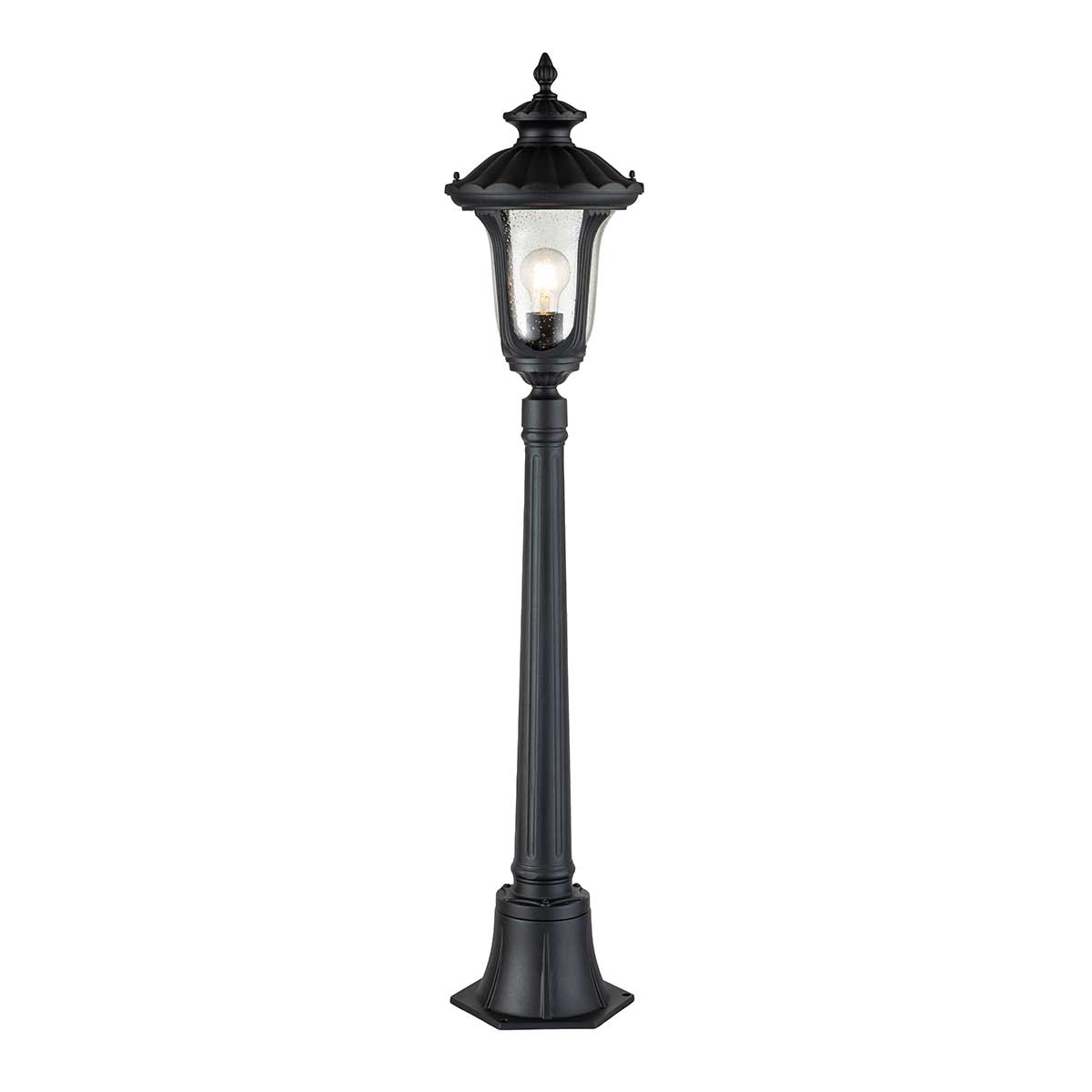 Elstead Chicago 1 Light Small Pillar Lantern