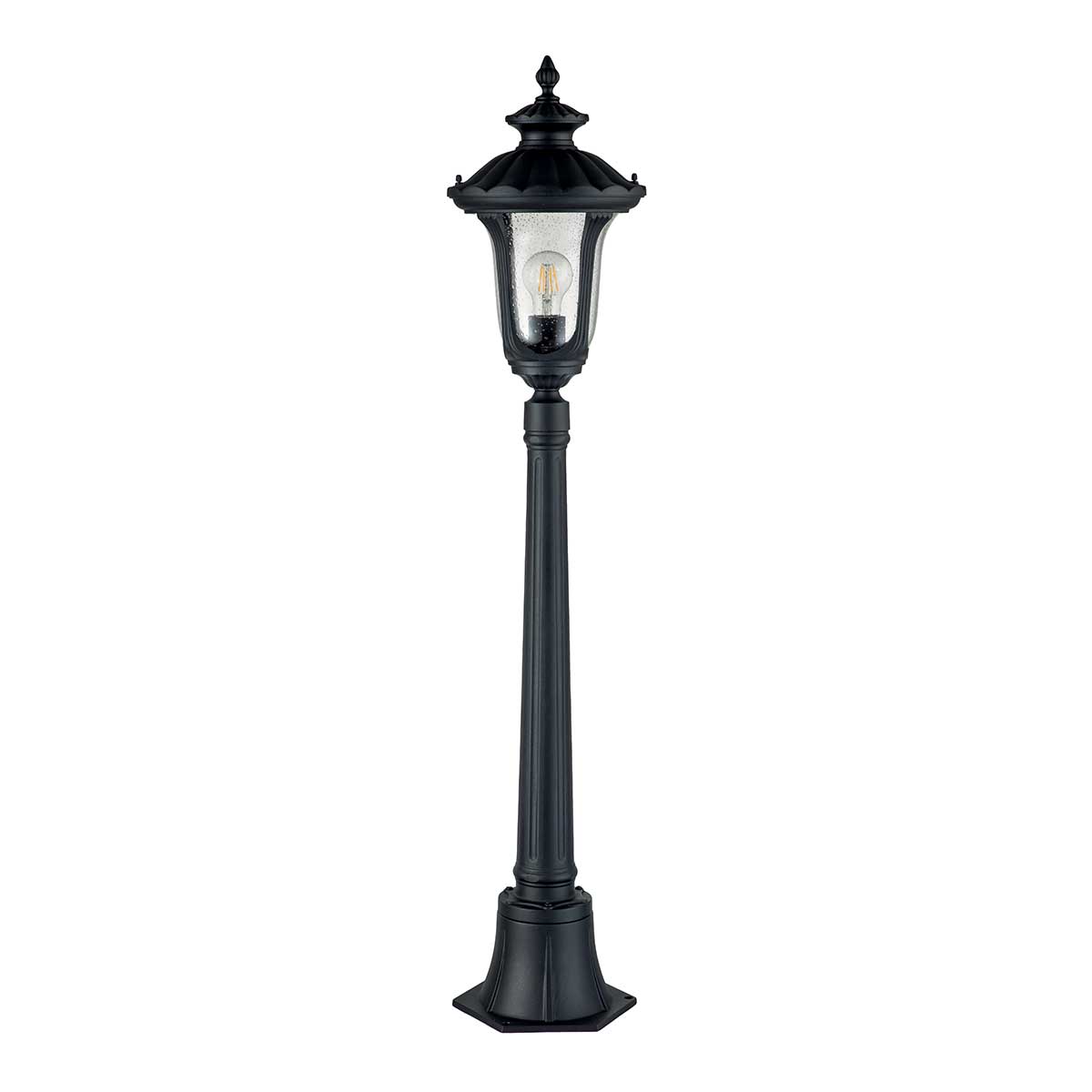 Elstead Chicago 1 Light Small Pillar Lantern